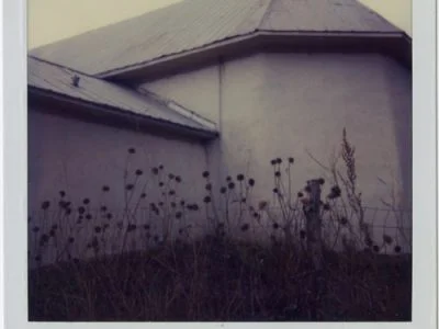 Harold Joe Waldrum - polaroid sx-70 monoprint - Arroyo Hondo NM