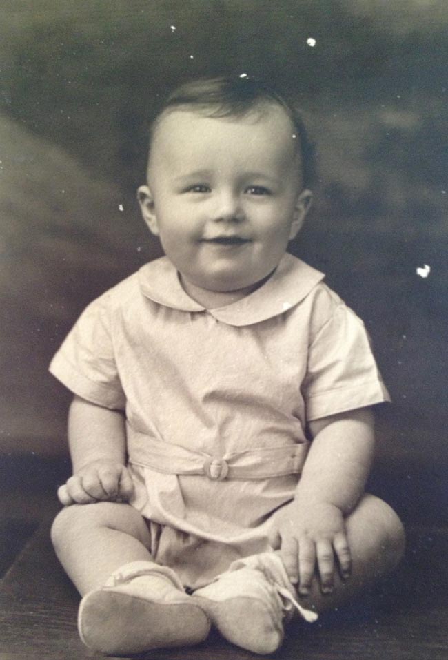 Harold Joe Waldrum age 1 (ish)