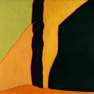 El Resplandor de la luz del sol de sur, Harold Joe Waldrum church painting