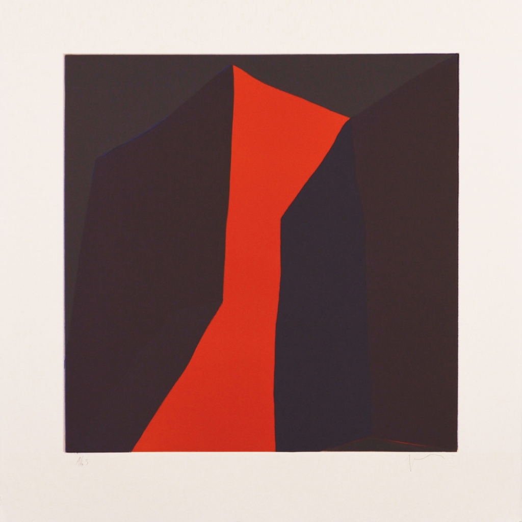 S&aacute;bado de Gloria en Las Trampas, (image) 17x17" aquatint etching, 1999 - aquatint etching by Harold Joe Waldrum