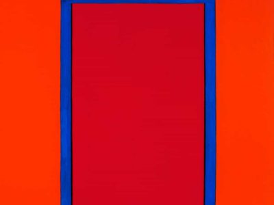 Marion C, 1979 - window painting by Harold Joe Waldrum