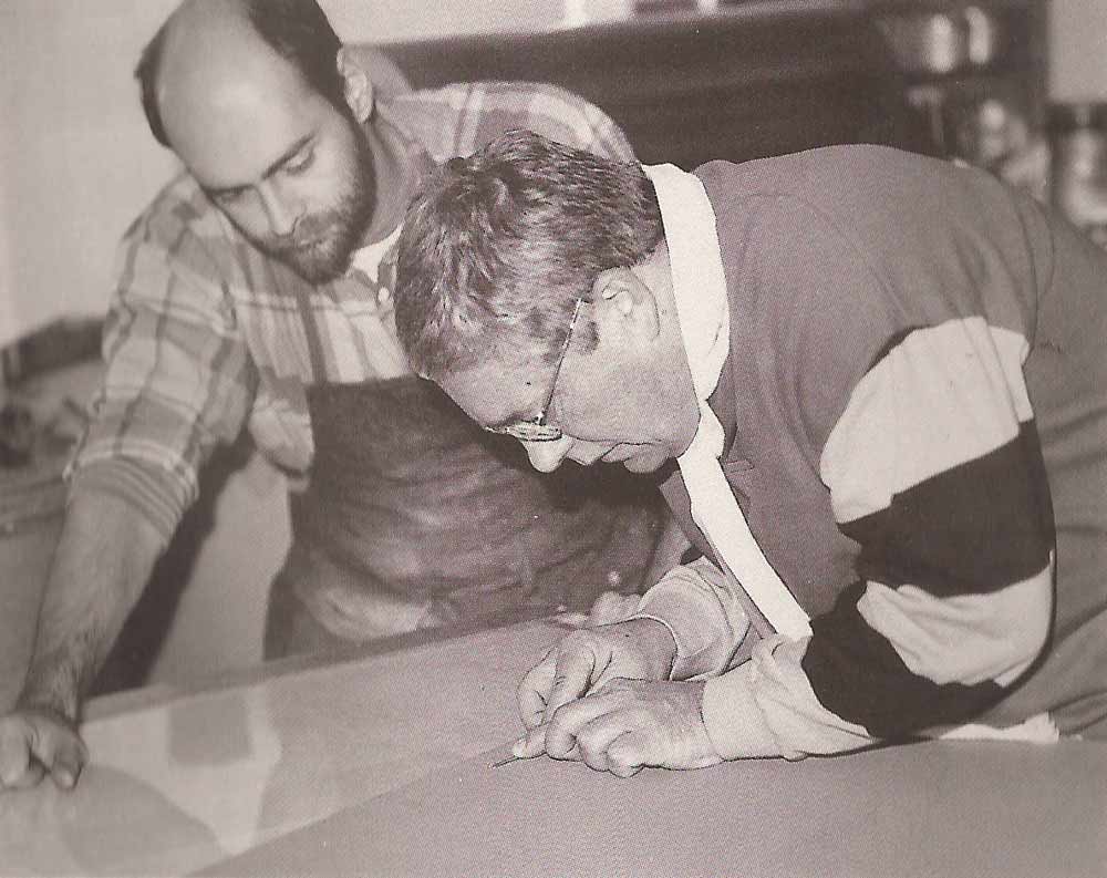 Master Printer Robert Blanchard and Harold Joe Waldrum