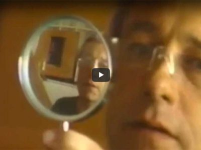 a video of Harold Joe Waldrum painting in his Taos Studio