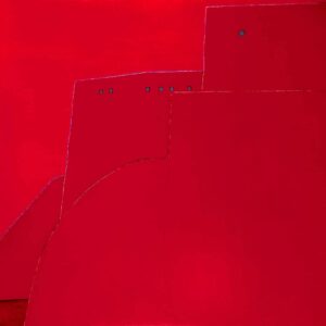 Ranchos Ranchos - circal 1985, acrylic on linen, Harold Joe Waldrum